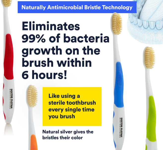 1 Adult Manual and 1 Travel Toothbrush
